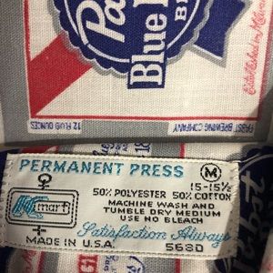 1970 Vintage Pabst Blue Ribbon Shirt